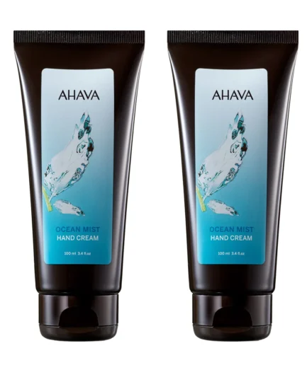 AHAVA Ocean Mist Hand Cream, 3.4 fl oz, 2-pack