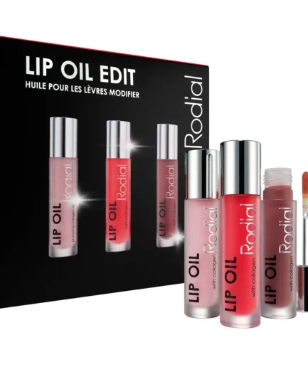 Rodial Plumping Collagen Lip Oil Trio, 0.39 fl oz, 3-pack