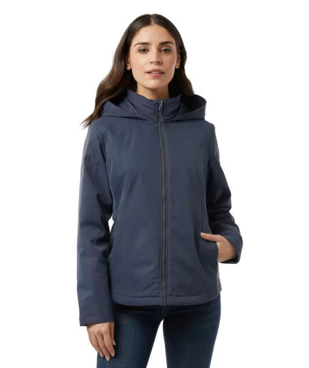 32 Degrees Ladies Soft Tech Short Jacket in Blue