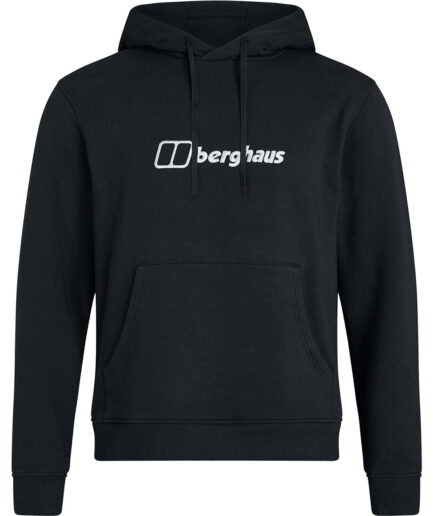 Berghaus Men’s Black Logo Hoodie