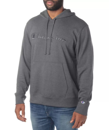 Champion Men's Pullover Hoody Grey