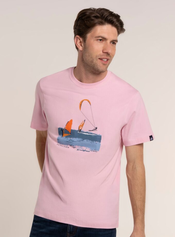 Pink Graphic T-Shirt